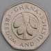 Монета Гана 10 седи 1991 КМ29 aUNC арт. 6695