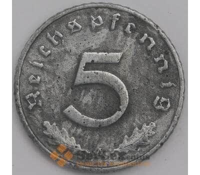 Германия монета 5 пфеннигов 1940 A КМ100 VF арт. 43451