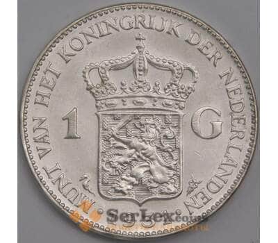 Нидерланды монета 1 гульден 1931 КМ161 UNC арт. 42893
