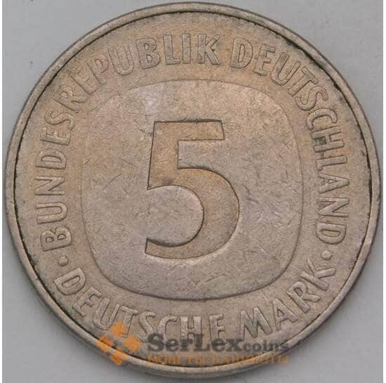 Германия 5 марок 1978 J КМ140.1 арт. 29922