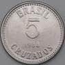 Бразилия 5 крузадо 1988 КМ606 UNC арт. 26934