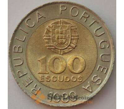 Монета Португалия 100 эскудо 1989 КМ645 UNC (J05.19) арт. 16628