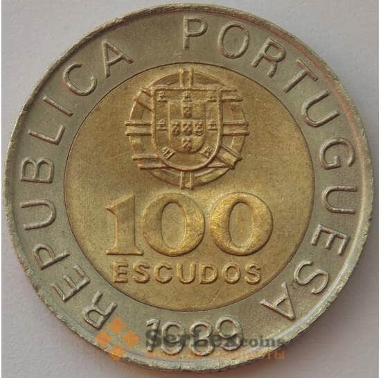 Португалия 100 эскудо 1989 КМ645 UNC (J05.19) арт. 16628 Португалия 100 эскудо 1989 КМ645 UNC (J05.19) арт. 16628