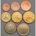 Монета Словения Набор 1 цент -2 евро (8 шт) 2007-2019 UNC арт. 21763