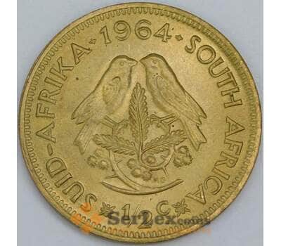 Южная Африка ЮАР 1/2 цента 1964 КМ56 UNC арт. 57126
