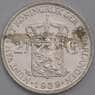 Нидерланды монета 2 1/2 гульдена 1939 КМ165 F арт. 42903