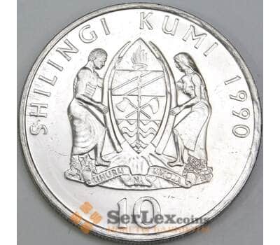 Танзания 10 шиллингов 1990 КМ20а UNC арт. 55196