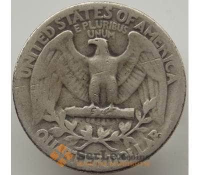 Монета США 25 центов квотер 1946 KM164 VF арт. 12268
