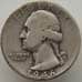 Монета США 25 центов квотер 1946 KM164 VF арт. 12268