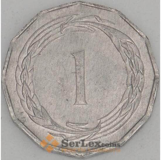 Кипр 1 милс 1963 КМ38 UNC (J05.19) арт. 18593