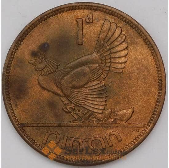 Ирландия 1 пенни 1941 КМ11 AU арт. 30594