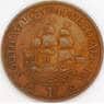 Южная Африка ЮАР 1 пенни 1941 КМ25 F арт. 51295