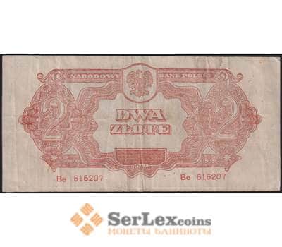 Польша банкнота 2 злотых 1944 Р107 VF арт. 48474