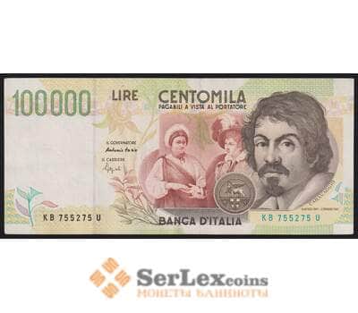 Банкнота Италия 100000 лир 1994 Р117 XF арт. 39182