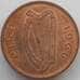 Монета Ирландия 1 пенни 1966 КМ11 AU (J05.19) арт. 17391