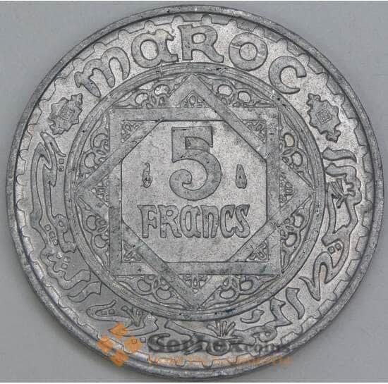 Марокко 5 франков 1951 Y48 VF арт. 43255