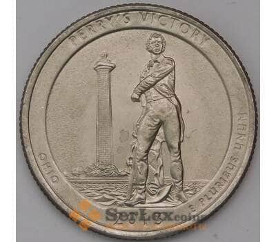 Монета США 25 центов 2013 17 парк Перри Виктори P арт. 31144