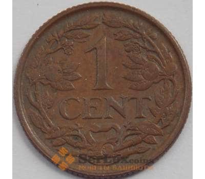 Монета Нидерландские Антиллы 1 цент 1957 КМ1 XF (J05.19) арт. 15740