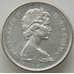 Монета Канада 25 центов 1967 КМ68 AU арт. 11439