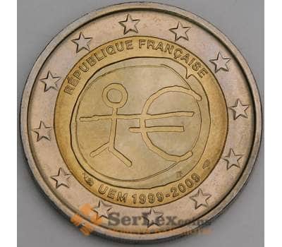 Франция 2 евро 2009 КМ1590 UNC 10 лет евро арт. 46757