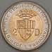 Монета Андорра 2 динера 1984 КМ20 Белка n17.19 арт. 19920