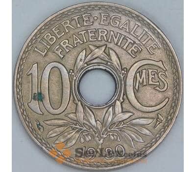 Франция 10 сантимов 1930 КМ866a XF арт. 57028