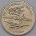 Монета Фолклендские острова 1 крона 2008 КМ150 Королевская авиация самолеты арт. 36794