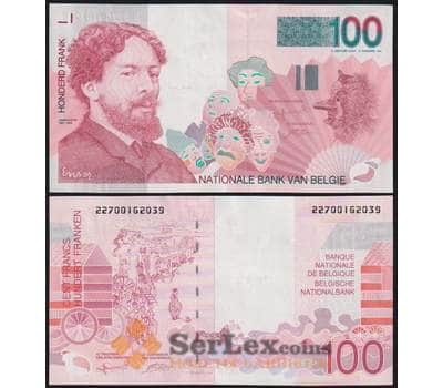 Бельгия банкнота 100 франков 1995 Р147(1) UNC арт. 48410