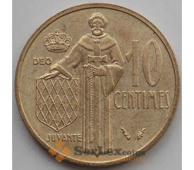 Монета Монако 10 сантим 1976 КМ142 AU арт. 14609