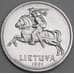 Литва 1 цент 1991 КМ85 UNC арт. 53324