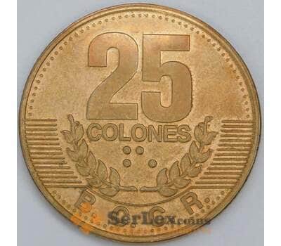 Коста-Рика 25 колонов 1995 КМ229 aUNC арт. 57244