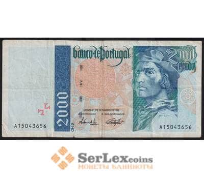 Португалия банкнота 2000 эскудо 1995 Р189 F арт. 41839