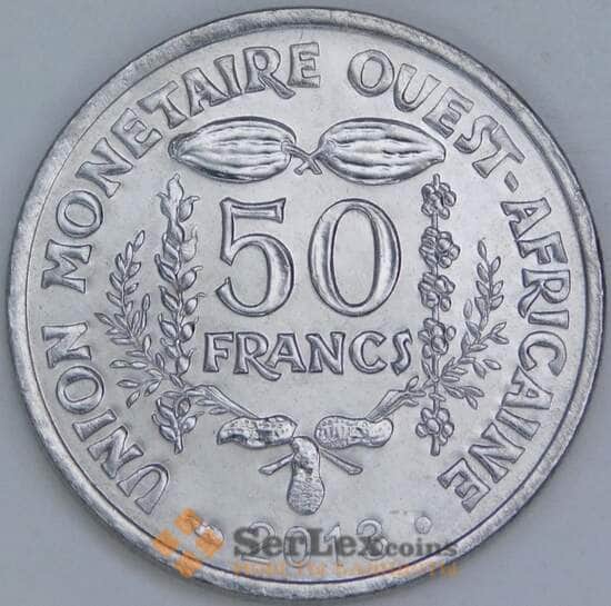 Западная Африка 50 франков 2013 UC1 UNC арт. 38820