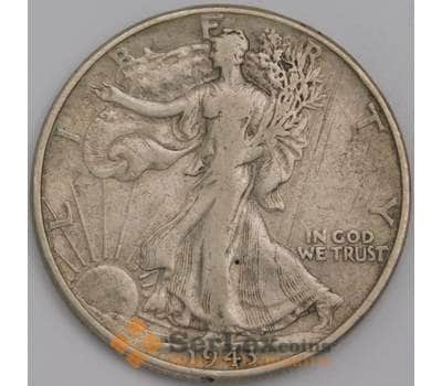 Монета США 1/2 доллара 1943 КМ142 VF арт. 40312