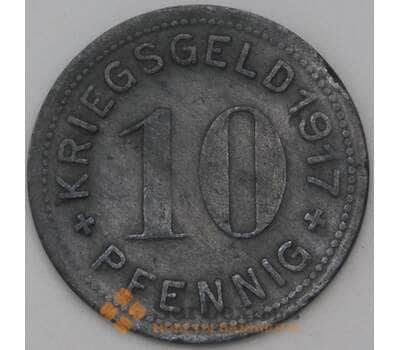 Германия Нотгельд 10 пфеннигов 1917 Меттманн арт. 23238