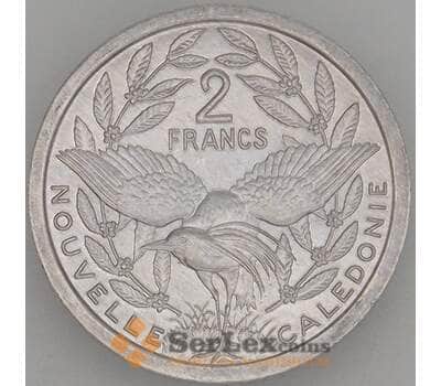 Монета Новая Каледония 2 франка 1995 КМ14 UNC (J05.19) арт. 18588
