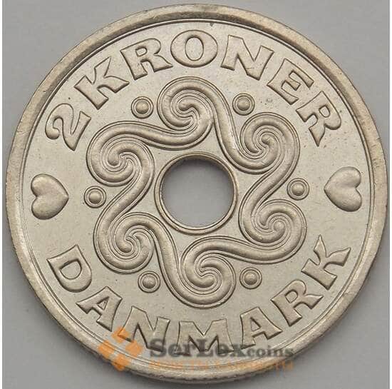 Дания 2 кроны 2001 КМ874 UNC арт. 18769