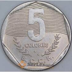 Коста-Рика 5 колонов 1993 КМ214.3 XF арт. 57217