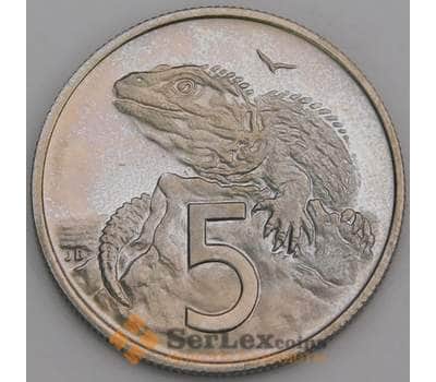 Новая Зеландия 5 центов 1967 КМ34 Proof арт. 46608
