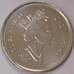 Монета Канада 25 центов 2002 КМ448 UNC 50 лет Правления (J05.19) арт. 17764