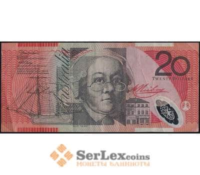 Банкнота Австралия 20 долларов 1994-1998 Р53 VF пластик арт. 28138