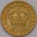 Монета Югославия 50 пара 1938 КМ18 aUNC арт. 37884