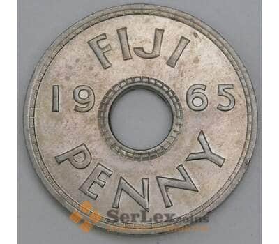 Фиджи 1 пенни 1965 КМ21 AU арт. 56108