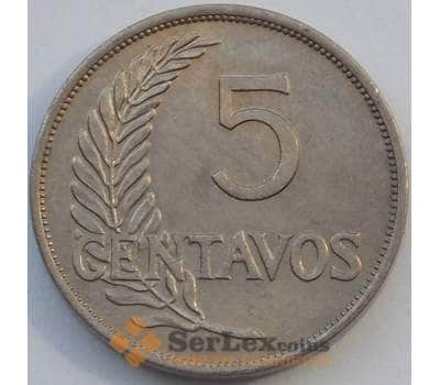 Монета Перу 5 сентаво 1940 КМ213 aUNC (J05.19) арт. 17367