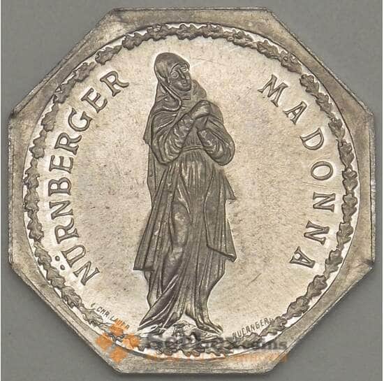 Германия Нюрнберг 20 пфеннигов 1921 Proof NURNBERGER MADONNA (j05.19) арт. 21220