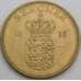 Дания монета 2 кроны 1955 КМ838 AU арт. 49516