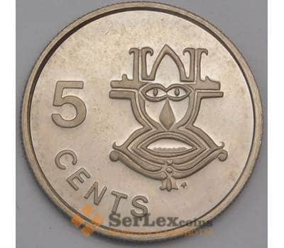 Соломоновы острова монета 5 центов КМ3 1979 proof арт. 41269