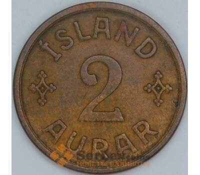 Исландия 2 эйре 1940 КМ6 AU арт. 56612