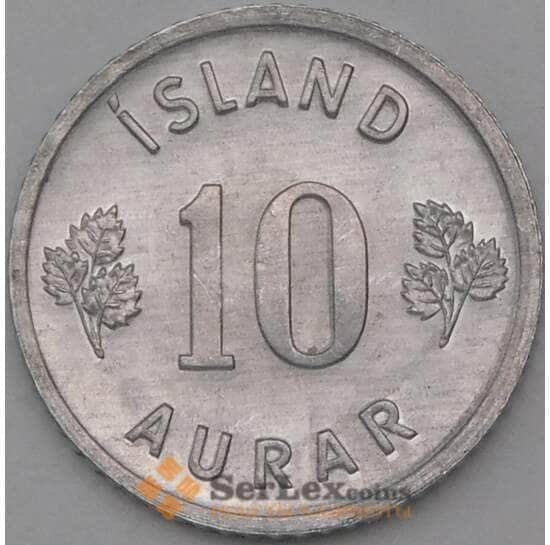 Исландия 10 эйре 1974 КМ10а UNC арт. 26979