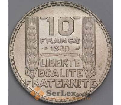 Монета Франция 10 франков 1930 КМ878 BU арт. 40626